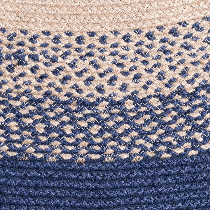 In- & Outdoor Teppich Rund - Florence Blau