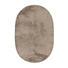 Flauschiger Teppich Oval - Cozy Taupe - thumbnail 1