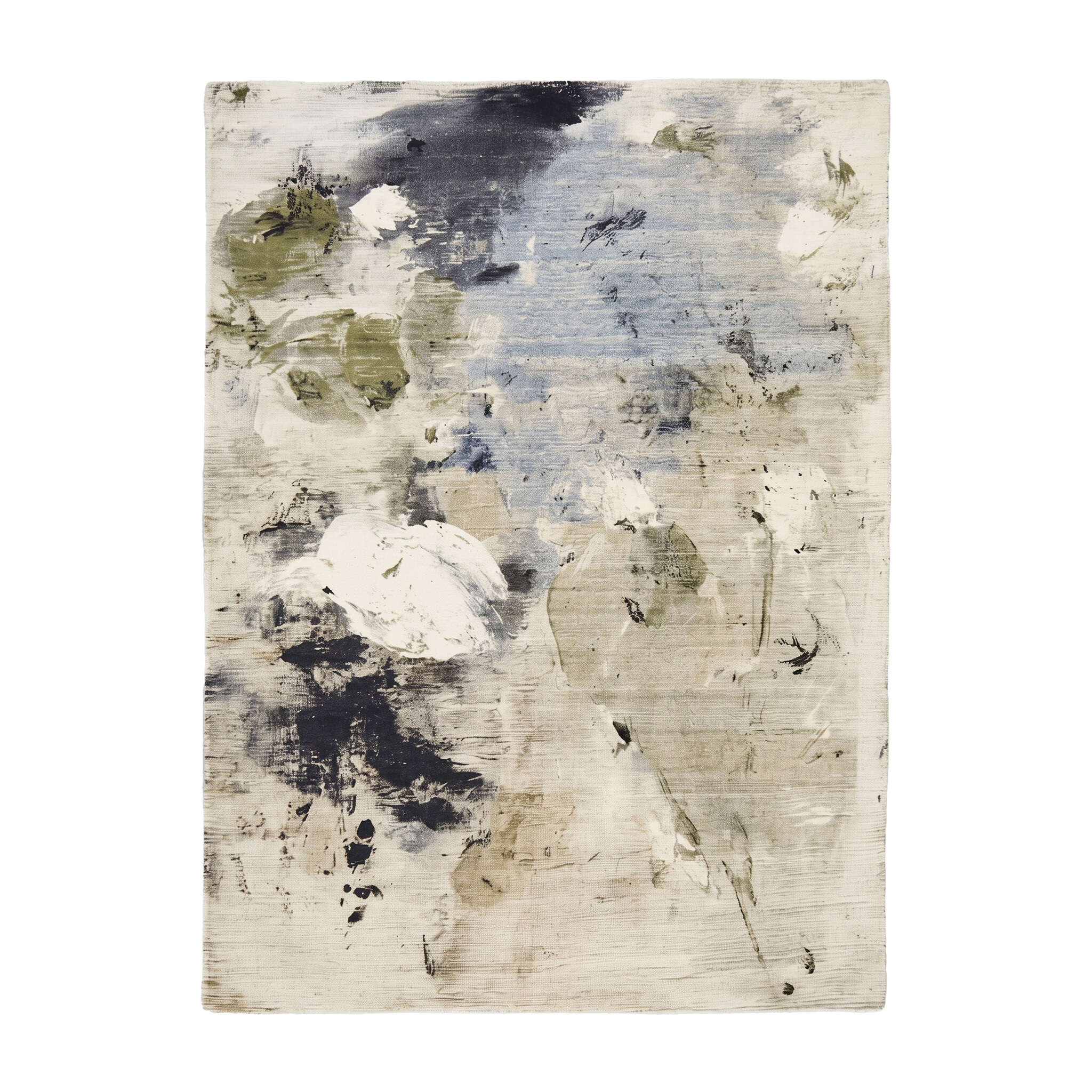 Teppich Abstrakt - Amelie Dunkelblau - sfeer