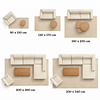 Wollteppich - Pedro Taupe Meliert - thumbnail 6