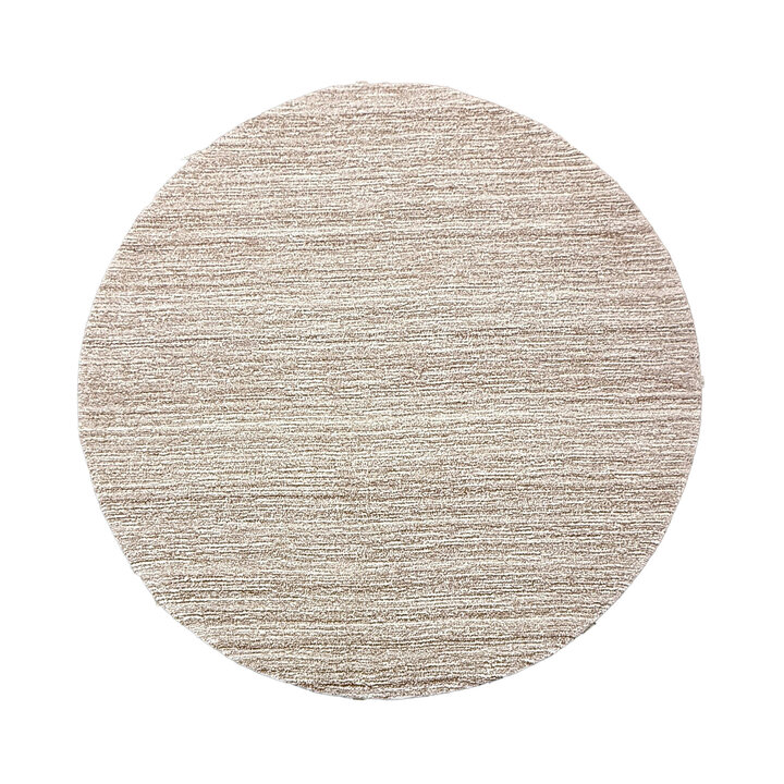 Wollteppich Rund - Pedro Taupe Meliert