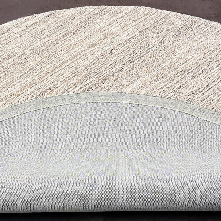 Wollteppich Rund - Pedro Taupe Meliert