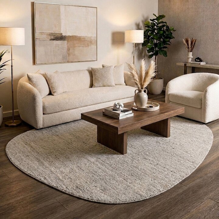 Berberteppich - Aicha Pebble Grau