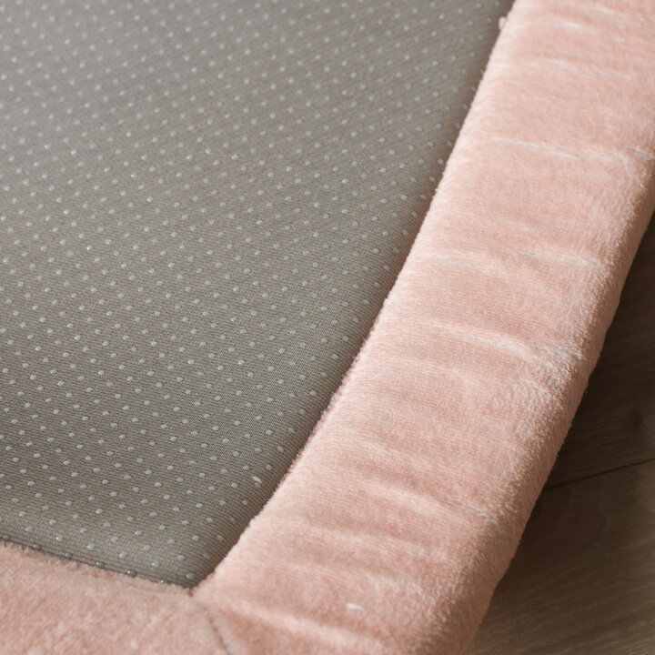 Waschbare Spielmatte Baby - Flo Rosa