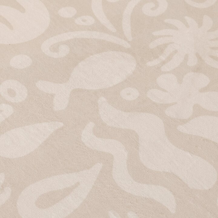 Waschbare Spielmatte Baby - Flo Beige