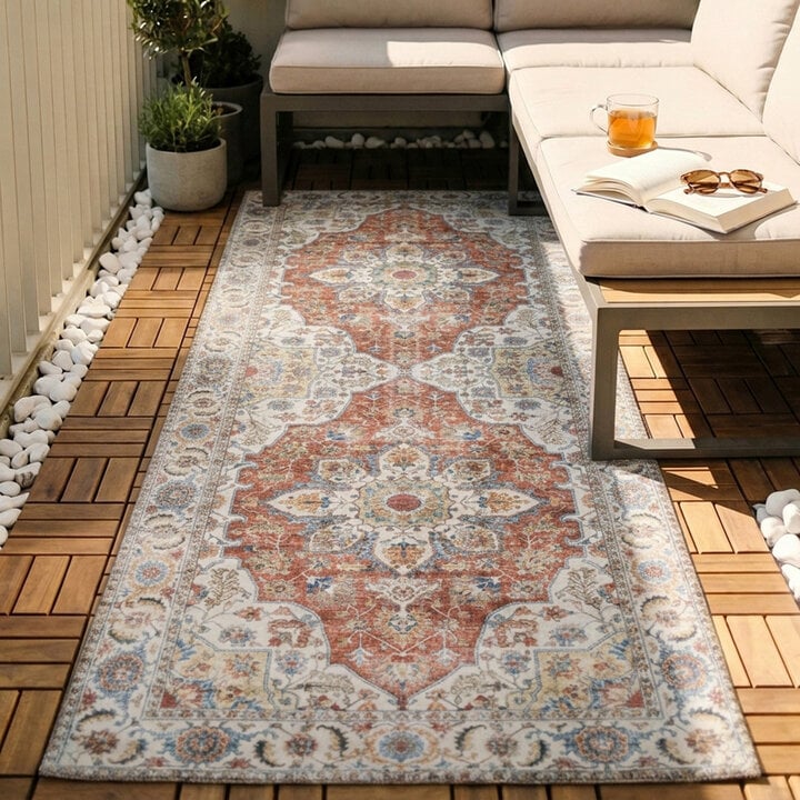 Waschbarer Läufer - Domingo Mandala Terra
