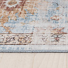 Orientteppich Rund - Leyla Medaillon Hellblau - thumbnail 4