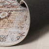 Orientteppich Rund - Leyla Medaillon Taupe - thumbnail 5