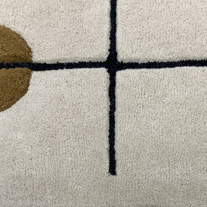 Geometrischer Teppich - Brunello Circles Bunt