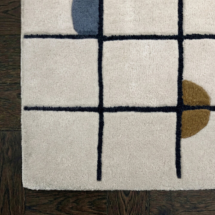 Geometrischer Teppich - Brunello Circles Bunt