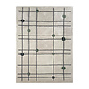 Geometrischer Teppich - Brunello Dots Grün - thumbnail 1
