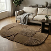 Teppich Organisch - Odette Shapes Braun  - thumbnail
