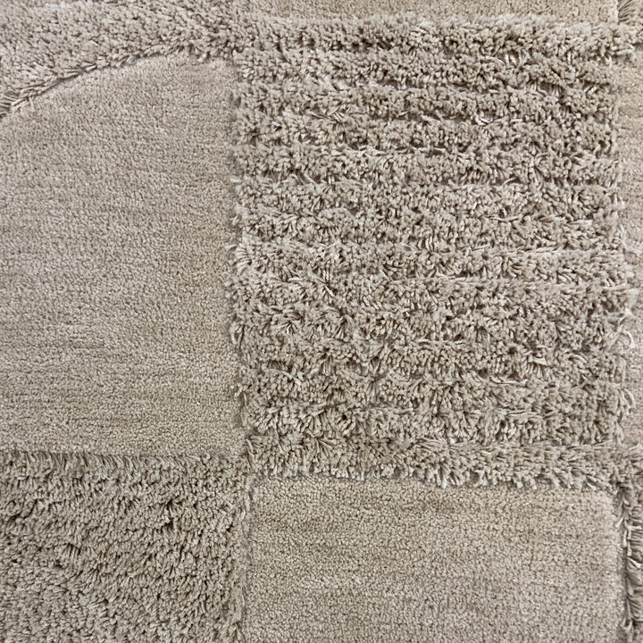 Teppich Organisch - Odette Shapes Taupe