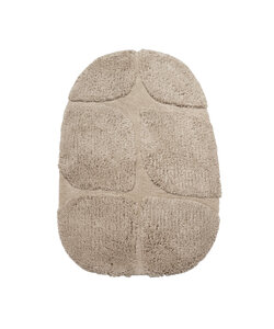 Teppich Organisch - Odette Grid Taupe