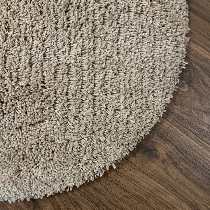 Teppich Organisch - Odette Grid Taupe