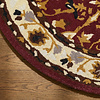 Teppich Vintage Rund - Valentina Rot - thumbnail 3