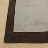 Kurzflor Teppich - Lucien Border Creme - thumbnail 3