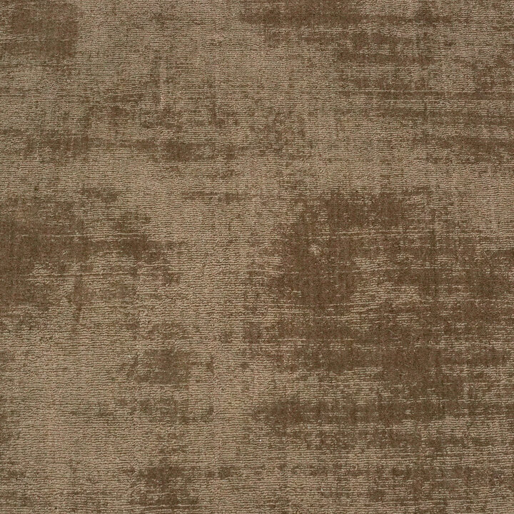 Kurzflor Teppich - Lucien Border Braun