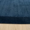 Kurzflor Teppich - Lucien Border Blau - thumbnail 4