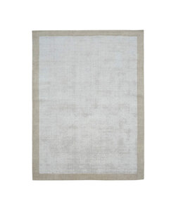Kurzflor Teppich - Lucien Border Beige