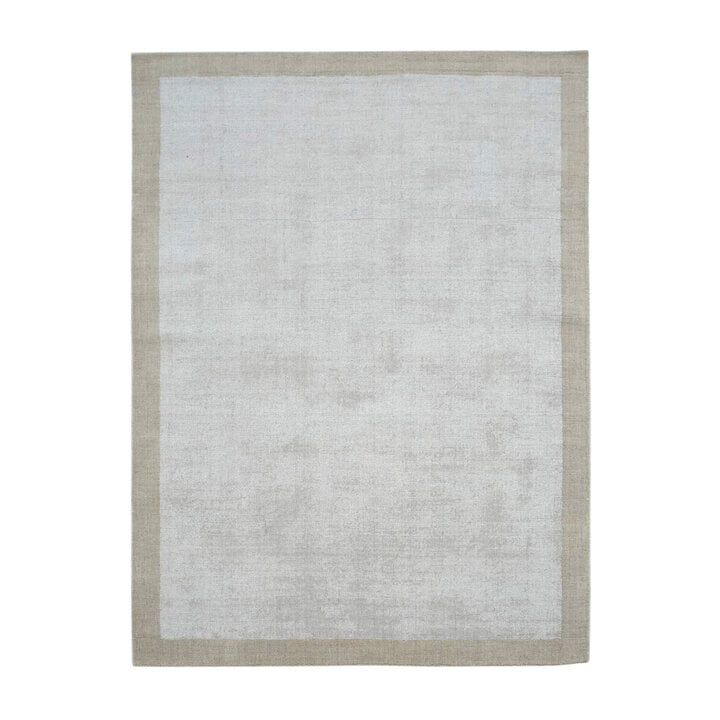 Kurzflor Teppich - Lucien Border Beige