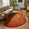 Teppich Organisch - Isara Border Terracotta - thumbnail