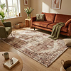 Vintage teppich - Kyra Medaillon Braun - thumbnail