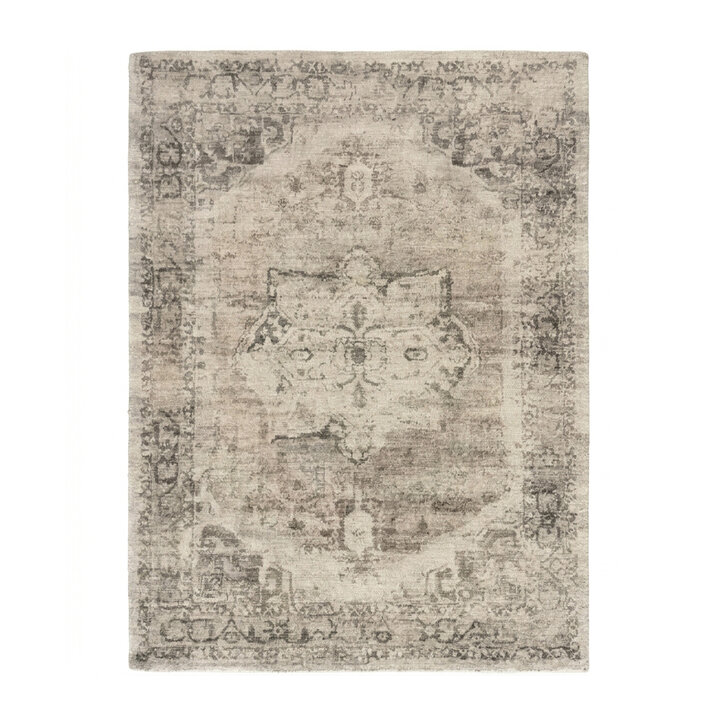 Vintage teppich - Kyra Medaillon Creme