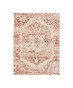 Vintage teppich - Kyra Medaillon Rosa