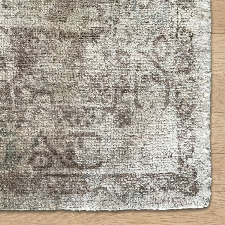 Vintage teppich - Kyra Medaillon Taupe
