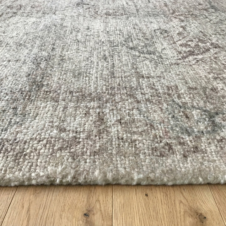 Vintage teppich - Kyra Medaillon Taupe