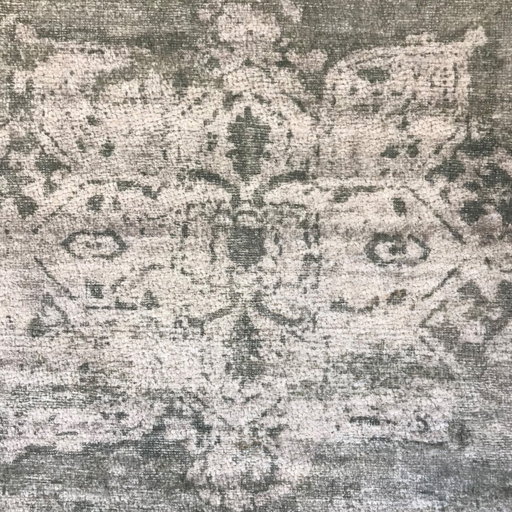 Vintage teppich - Kyra Medaillon Grün