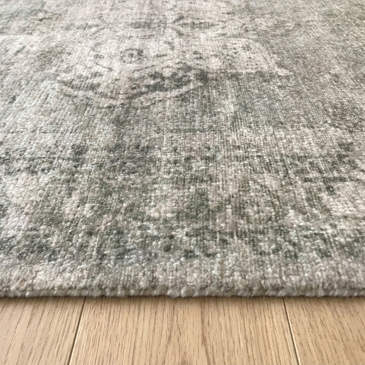 Vintage teppich - Kyra Medaillon Grün