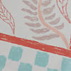 Outdoor-Teppich - Oasis Leaves Blau Rot - thumbnail 3