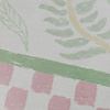 Outdoor-Teppich - Oasis Leaves Rosa Grün - thumbnail 3