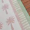 Outdoor-Teppich - Oasis Palm Rosa Grün - thumbnail 2