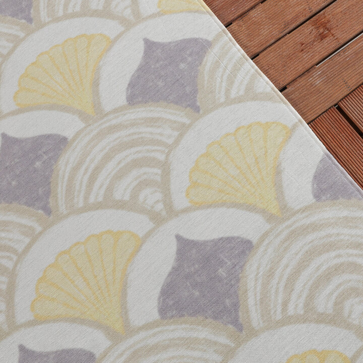 Outdoor-Teppich - Oasis Shell Gelb Lila
