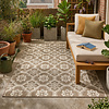 In- & Outdoor Teppich - Rio Flower Beige - thumbnail