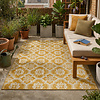 In- & Outdoor Teppich - Rio Flower Gelb - thumbnail