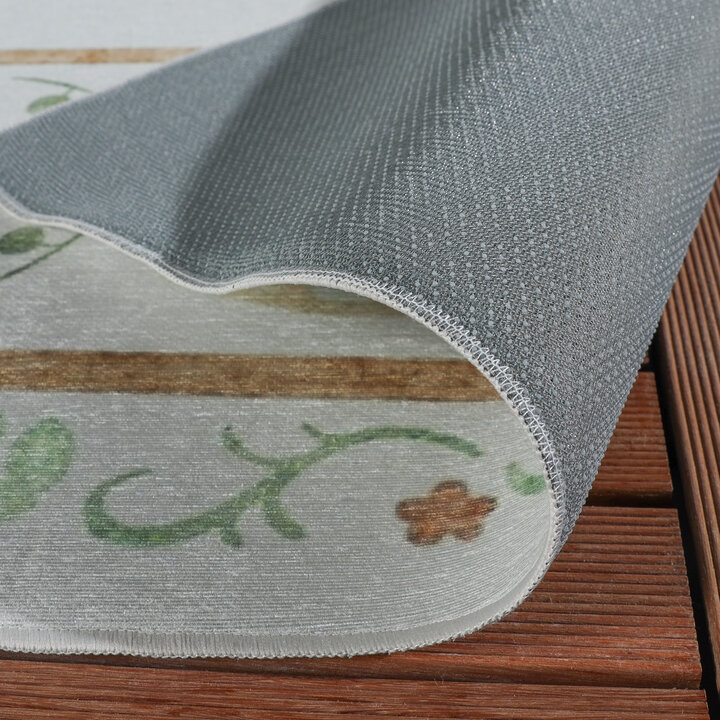Outdoor-Teppich - Maui Border Weiß