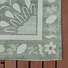 Outdoor-Teppich - Maui Border Grün - thumbnail 3