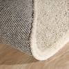 Wollteppich rund - Leone Creme - thumbnail 4