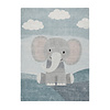 Kinderzimmer Teppich - Balou Elefant Grau - thumbnail 1