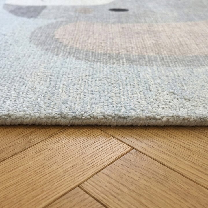 Kinderzimmer Teppich - Balou Elefant Grau