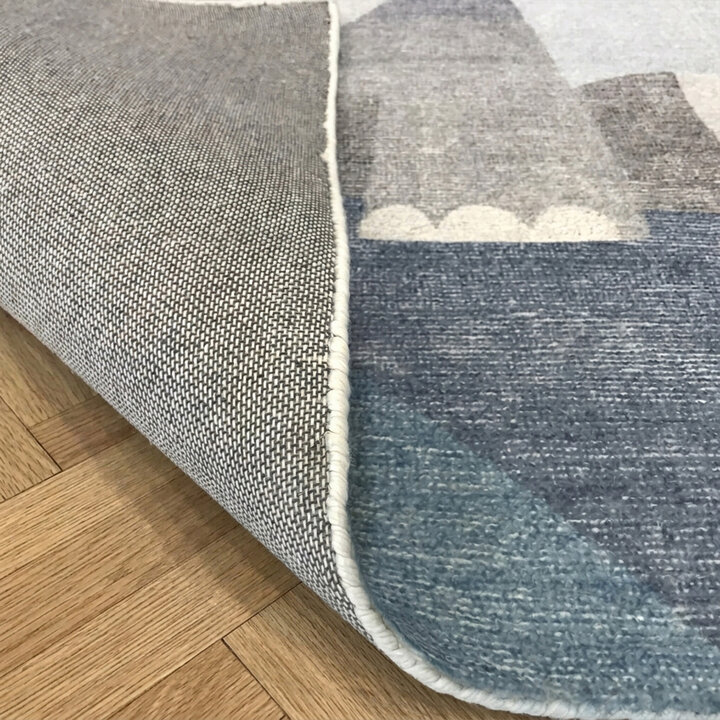 Kinderzimmer Teppich - Balou Elefant Grau