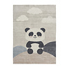 Kinderzimmer Teppich - Balou Panda Schwarz/Weiß - thumbnail 1