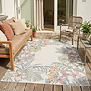Outdoor Teppich Blumen - Poppy Creme - thumbnail