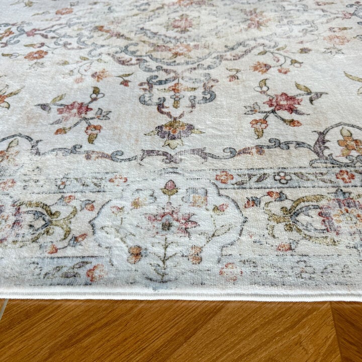Teppich Vintage - Ember Medaillon Bunt