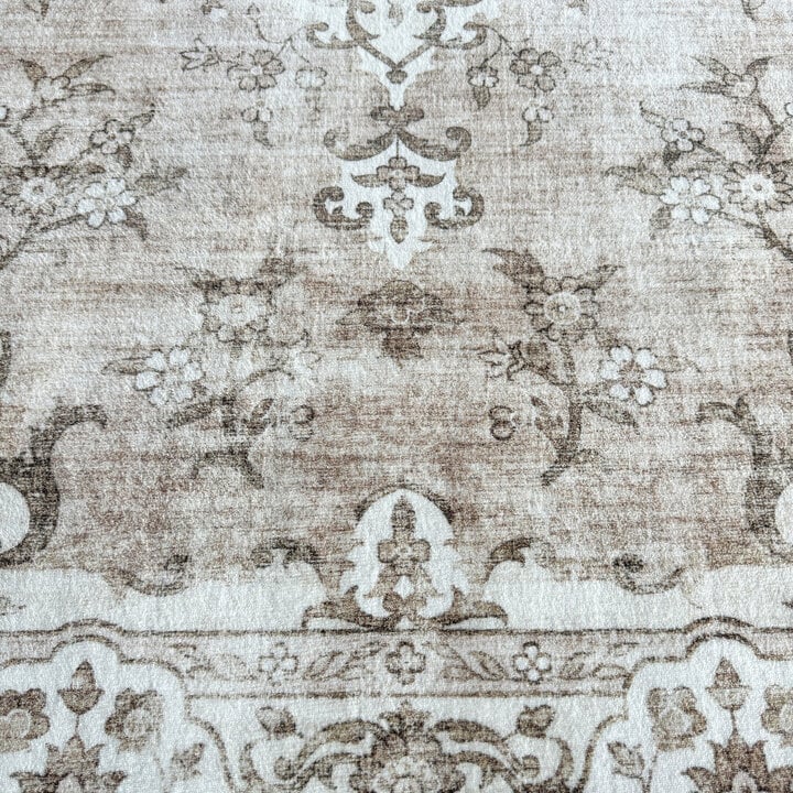 Teppich Vintage - Ember Medaillon Taupe
