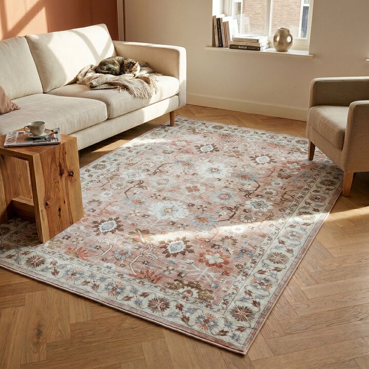 Teppich Vintage - Ember Oriental Rosa
